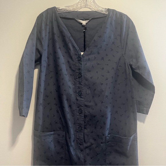 THE NINES by HATCH Button-Front Floral Maternity Jumpsuit - Picture 11 of 16